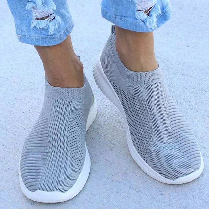 Women’s Slip-On Sneakers – Comfortable Casual Sports Shoes