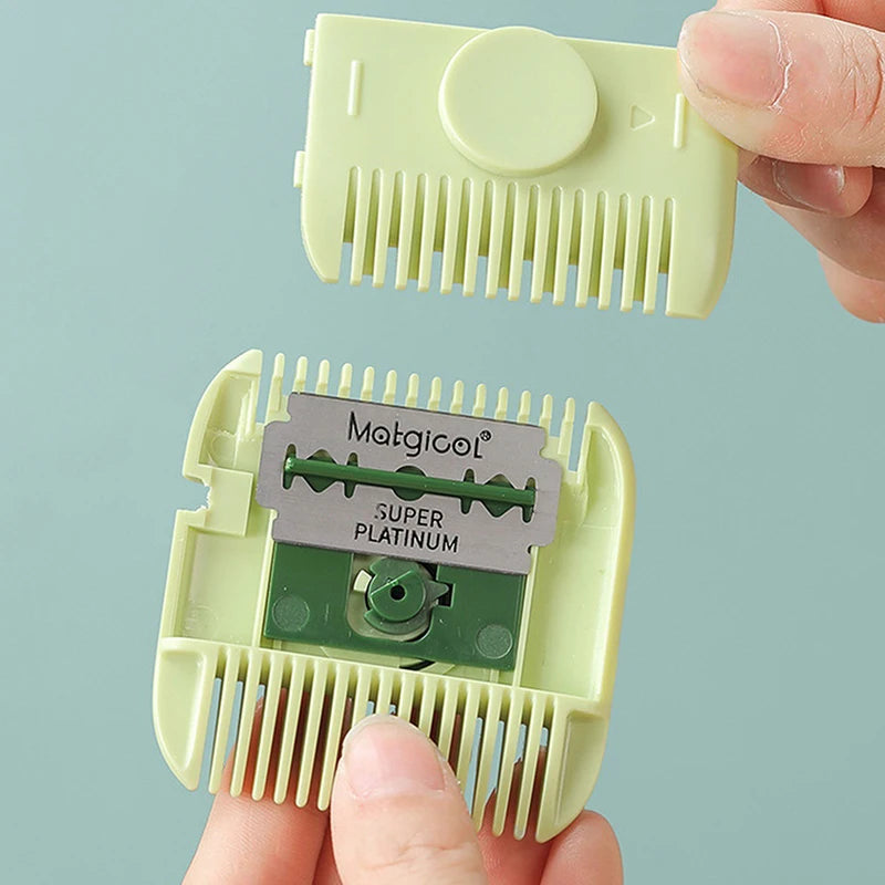 2-in-1 Split Ends Hair Trimmer Comb - Professional Hair Cutting Tool for Women & Girls
