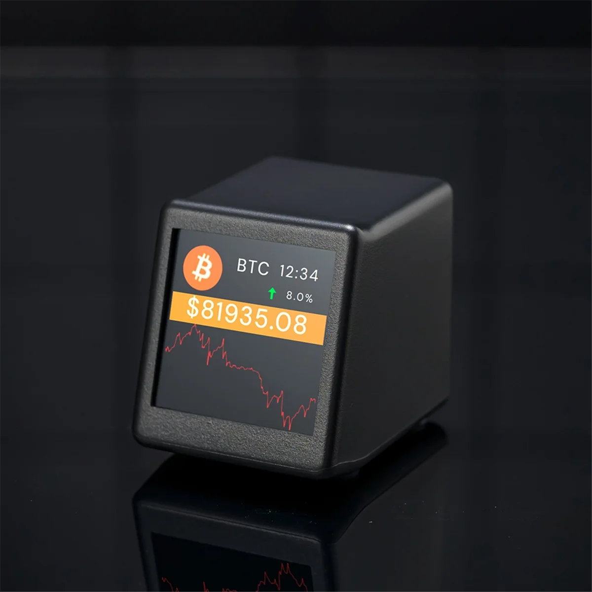 WiFi Crypto Price Tracker Display - Real-Time Monitor for 300+ Cryptocurrencies