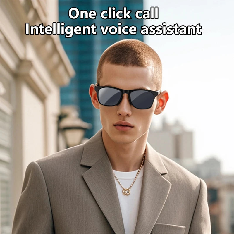 Lenovo Smart Glasses - Bluetooth Audio, Camera & AI Translator