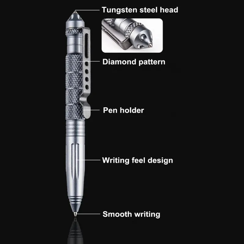 ✍️ NOT JUST A PEN! Military Tactical Multi-Tool - Write, Break, Survive 🛡️