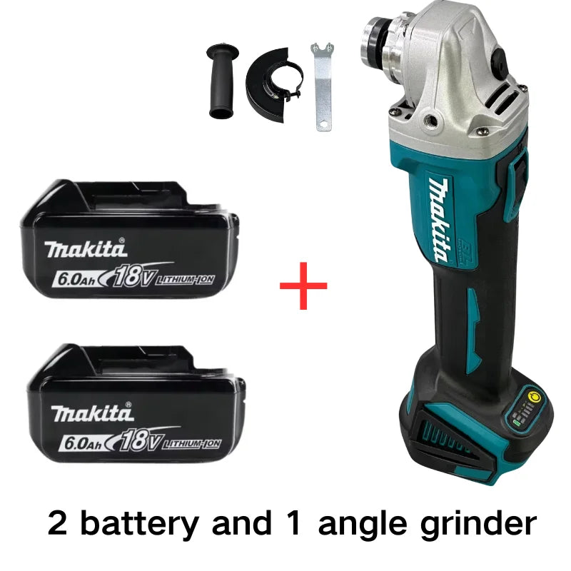 Makita 18V Brushless Angle Grinder 125mm – Cordless Cutting & Polishing