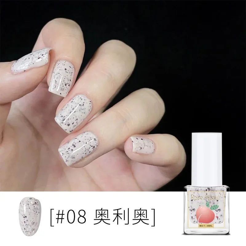 Water-Based Peelable Nail Polish - Fast Drying, Odorless, No UV Lamp Needed