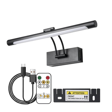 Rechargeable 40CM LED Wall Lamp with Remote – Picture & Interior Light