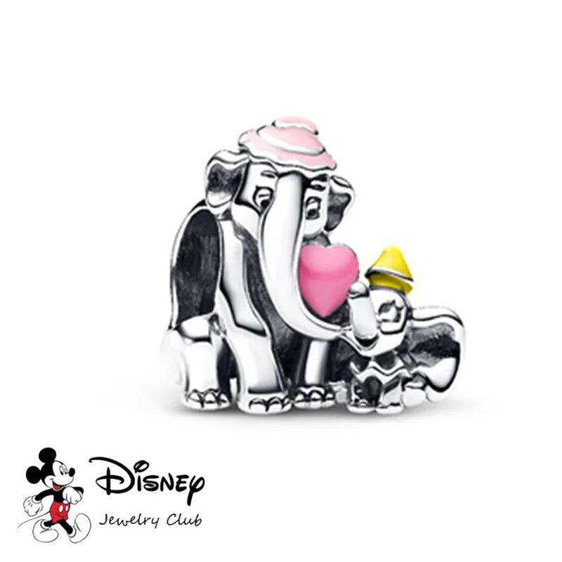 Disney Charm Beads Bracelet – Mickey & Stitch Style