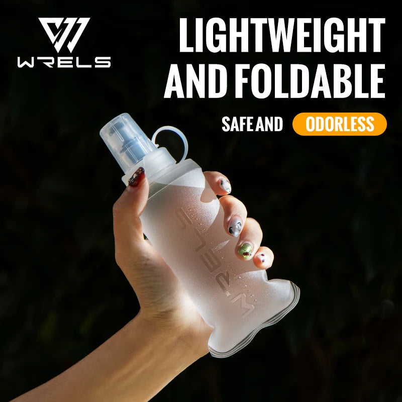 🏃 FITS IN YOUR POCKET! Soft Collapsible Water Bottle - Ultra-Portable Hydration 💧