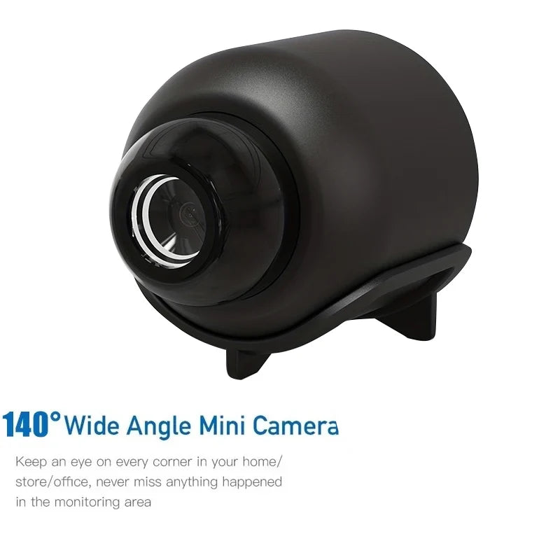 X5 Mini WiFi Security Camera - 1080P HD Wireless Surveillance with Night Vision