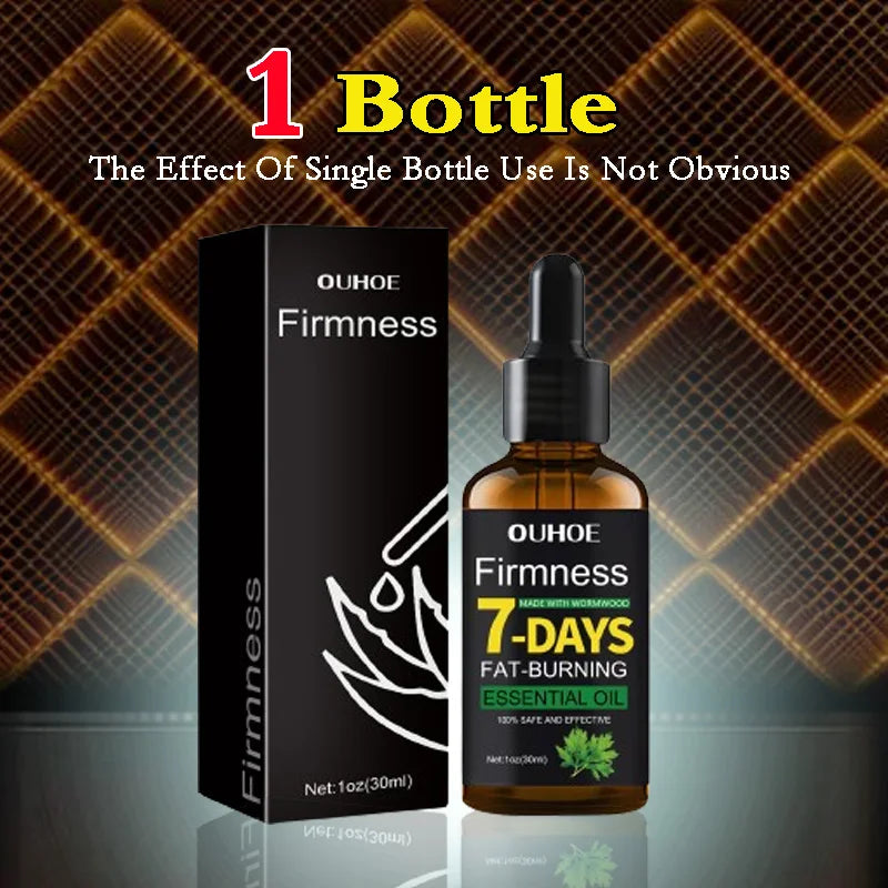 Natural Weight Loss Oil - Belly Fat Burning Cream with Green Tea & Grape Extract