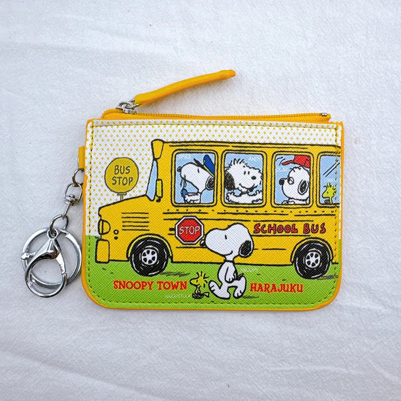 Snoopy Coin Purse – Cute Zipper Wallet