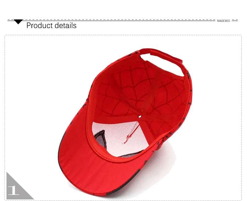 Baby Cartoon Baseball Cap - Cute Snapback Hat for Kids Photography Props & Spring Autumn Wear