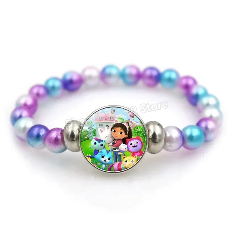 Gabby Dollhouse Bracelet – Colorful Beaded Kids Jewelry