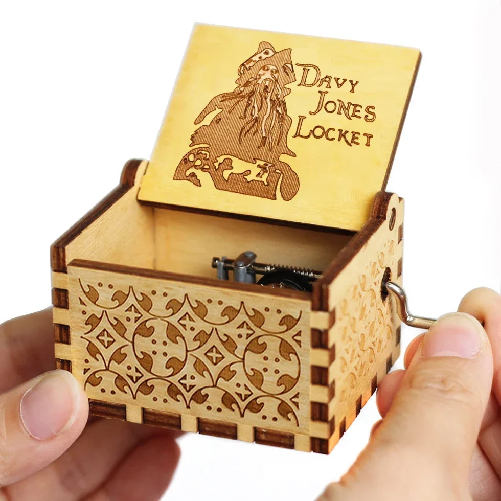 Jurassic Park Wooden Music Box – Gift Toy