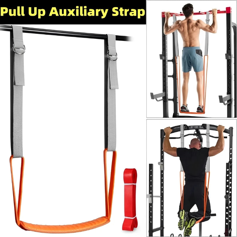 Adjustable Pull-Up Assistance Bands – Home Fitness & Training