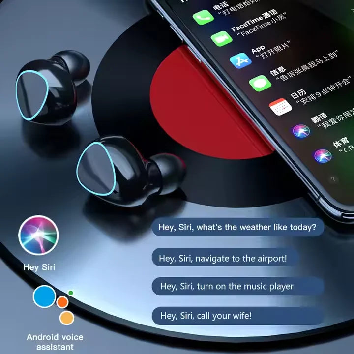 M10 Wireless Earbuds with Power Bank - Sports & Gaming Headphones