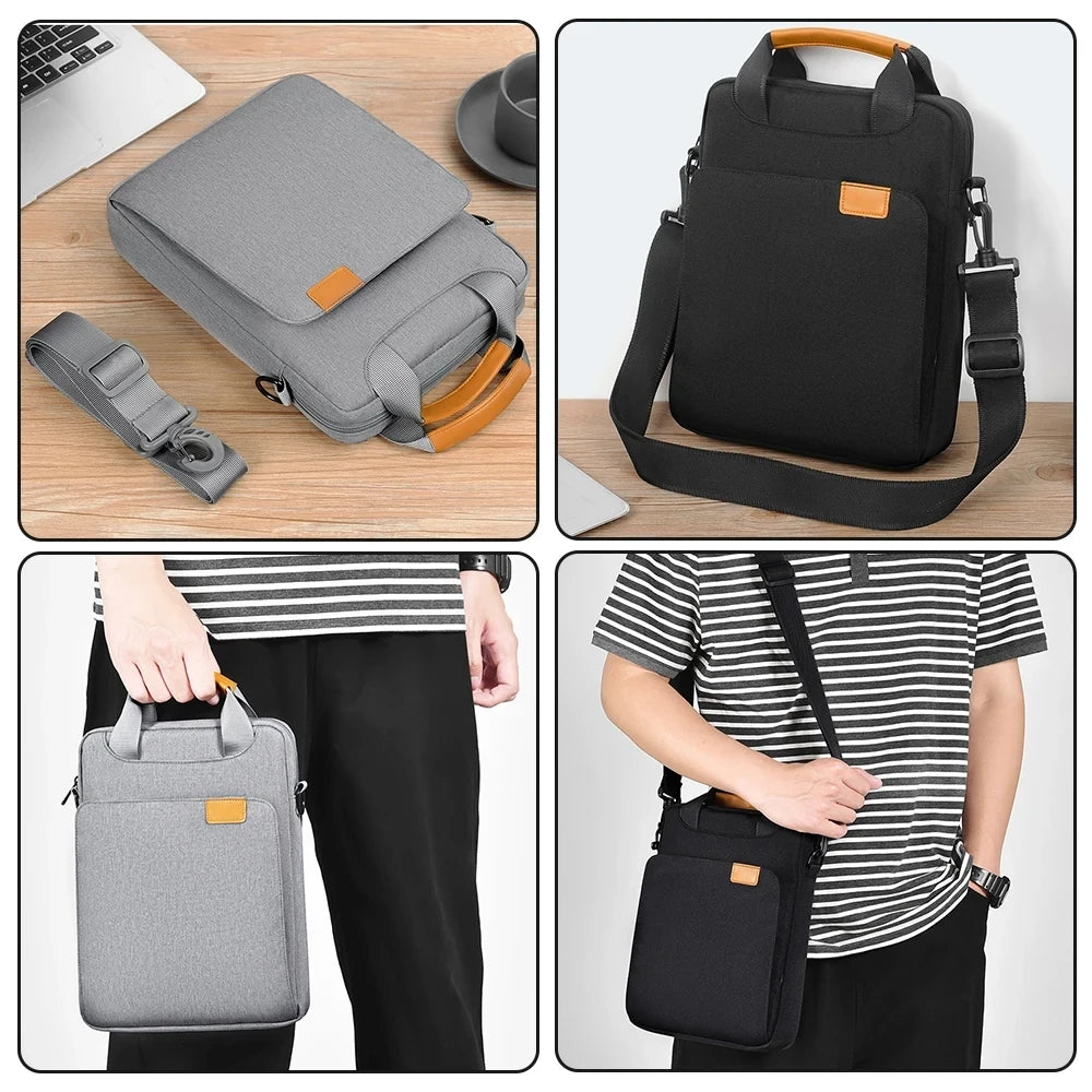 💼 FORTRESS FOR YOUR TECH! Waterproof Laptop Sleeve - Multi-Pocket Armor 🛡️