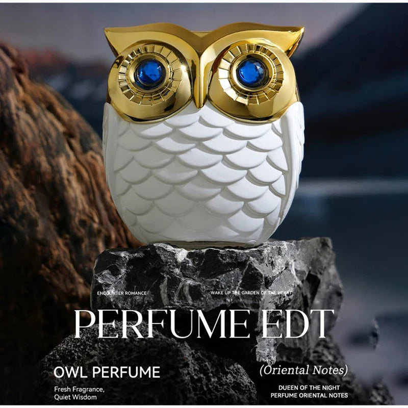 Owl Queen Perfume Spray - Coffee Vanilla Floral Fruity Women's Fragrance Mist (100ml)