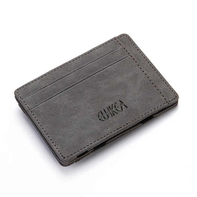 PU Leather Magic Wallet – Zipper Coin Pocket