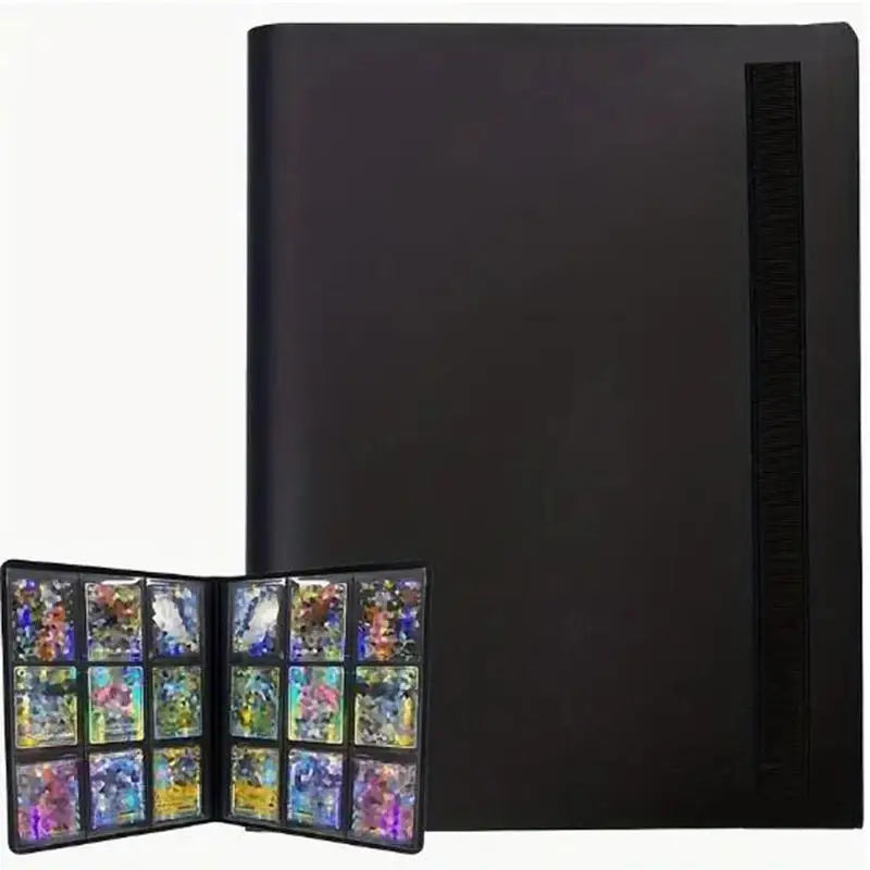 Trading Card Binder – 4/9/12 Pocket Portable Storage for Pokemon, Baseball & Sports Cards