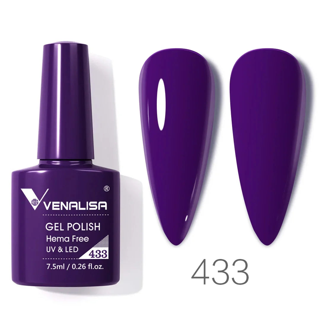 Full Coverage Gel Nail Polish – Semi-Permanent UV LED Gel for Salon & Home Use