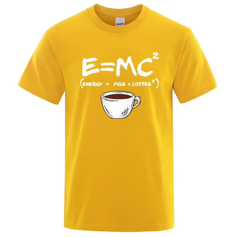 Men’s Cotton Graphic T-Shirt Casual Funny Tee