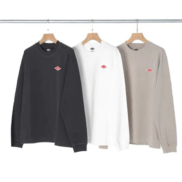 Autumn Japanese Style Long Sleeve Cotton T-Shirt – Classic Loose Fit Top