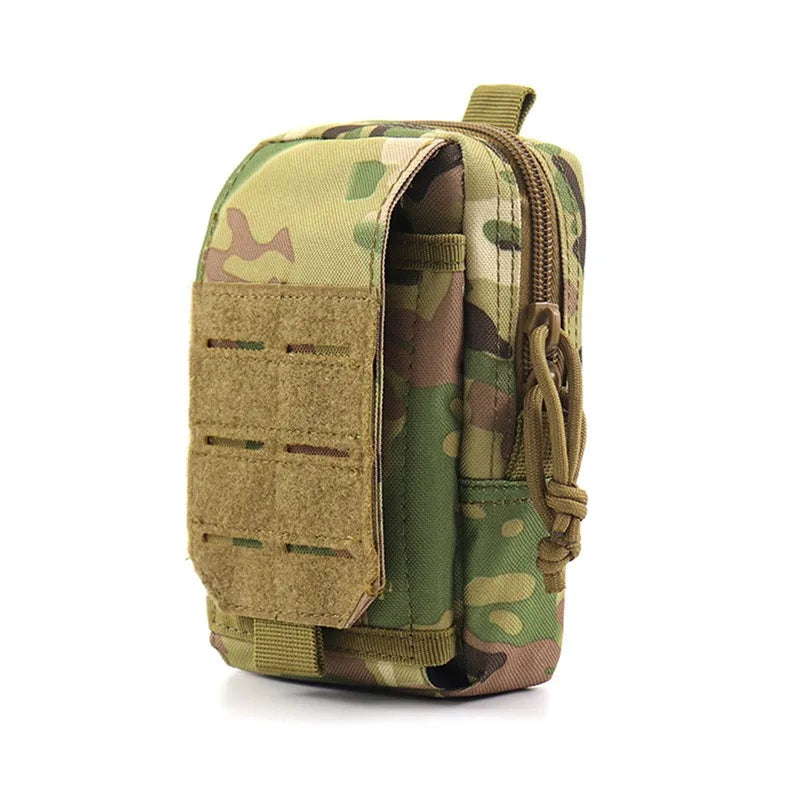 Tactical MOLLE Waist Bag - EDC Pouch for Camping & Hiking