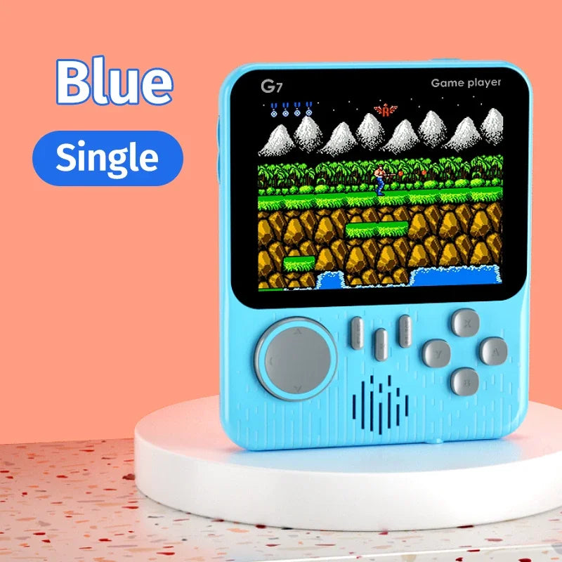 G7 Handheld Game Console - 3.5" Screen with 666 Retro Games & Gamepad Option