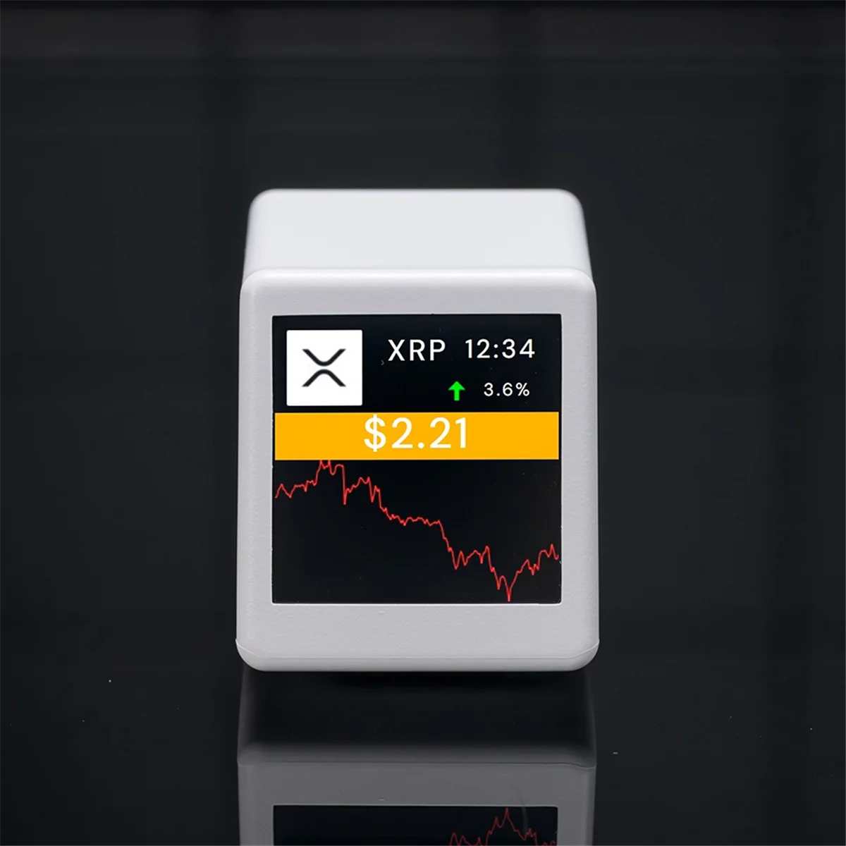 WiFi Crypto Price Tracker Display - Real-Time Monitor for 300+ Cryptocurrencies