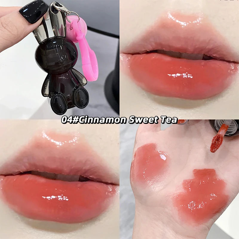 Gege Bear Pink Rabbit Velvet Matte Lip Cream