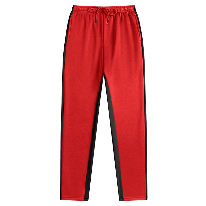 Men's Colorblock Athletic Joggers - Warm Workout Sweatpants