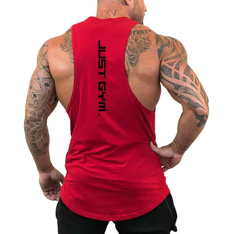 Men's Breathable Athletic Vest - Loose Fit Sleeveless Tank for Running, Gym & Outdoor Sports