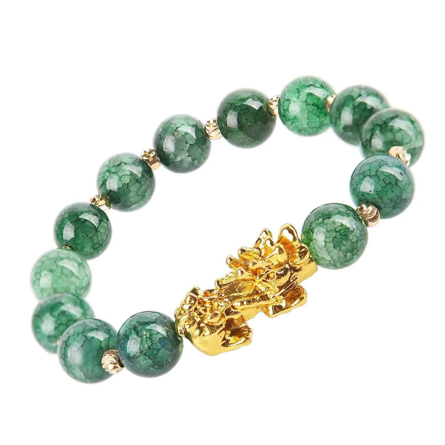 Pixiu Guardian Bracelet - Feng Shui Wealth & Luck Beaded Wristband for Men & Women