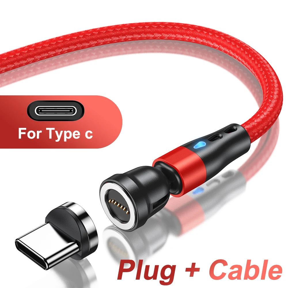 AUFU 7Pin 5A Magnetic Type-C Fast Charging Cable