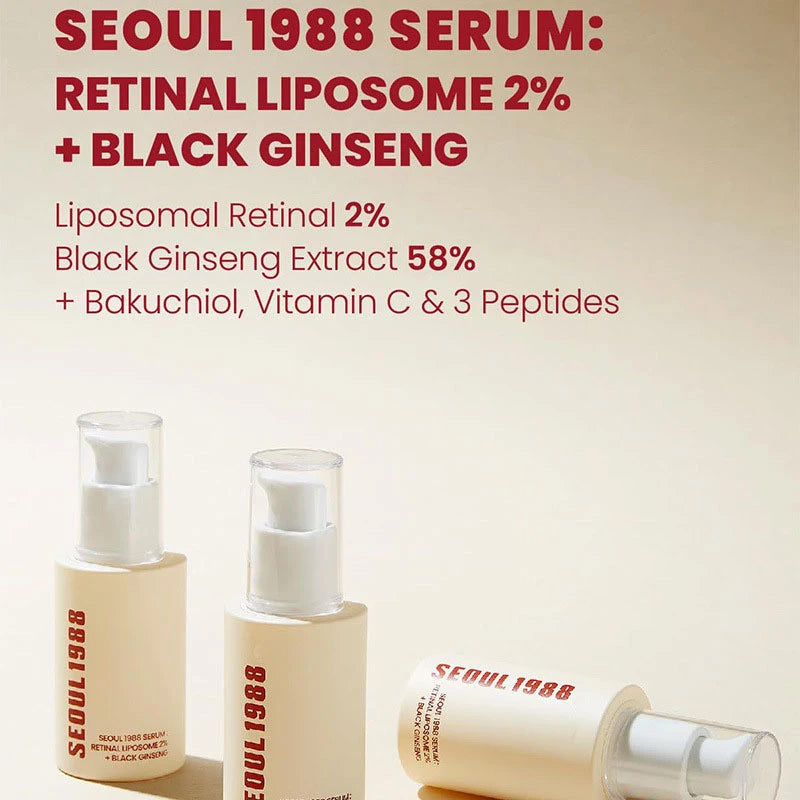 Anti-Aging Black Ginseng Moisturizing Face Ampoule – Hydrating Face Care