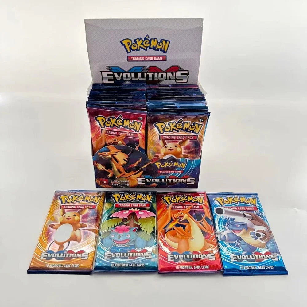Pokemon Cards Random 4-Bag Collection – GX Tag Team VMAX EX Mega Energy Set