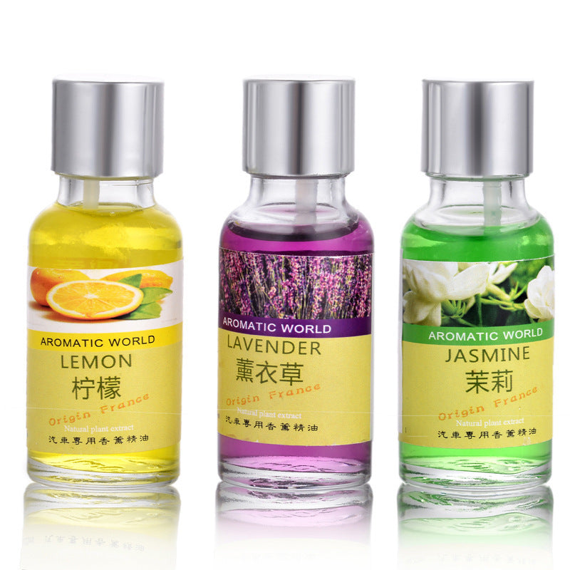 Natural Plant Essential Oil Car Air Freshener - 10ml Ocean Scent Aromatherapy Refill for Vents