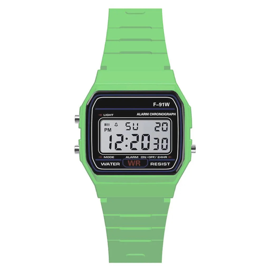 Kids LED Sports Watch - Waterproof Digital Watch with Alarm for Boys & Girls