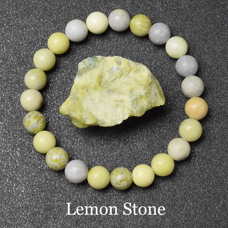 Golden Obsidian Beads Bracelet – Natural Energy Stone Jewelry for Protection & Strength