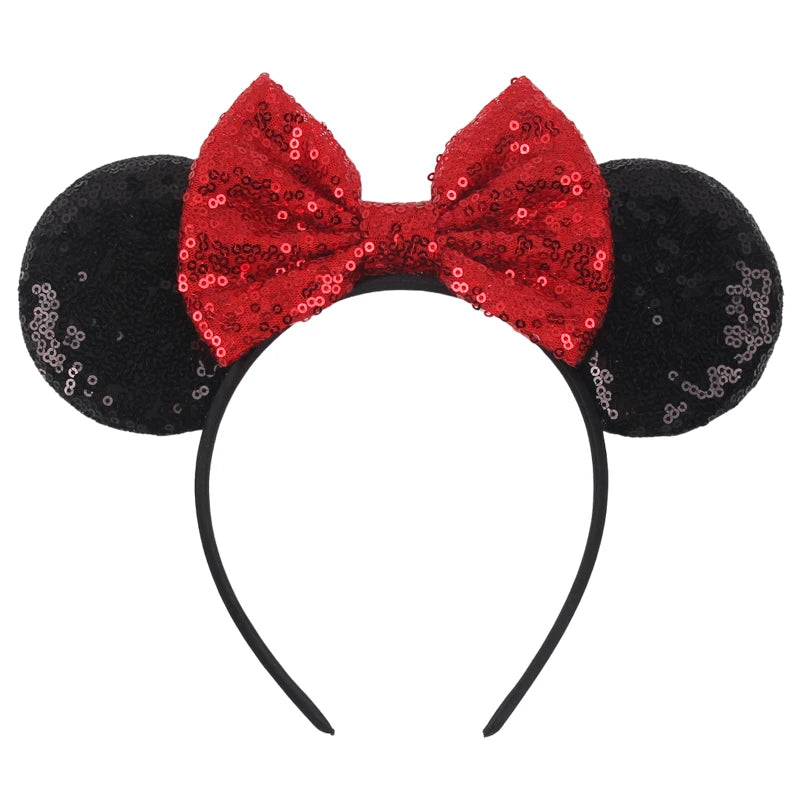 Disney Minnie Mouse Ear Hairband – Princess Party Gift for Girls & Disney Fans