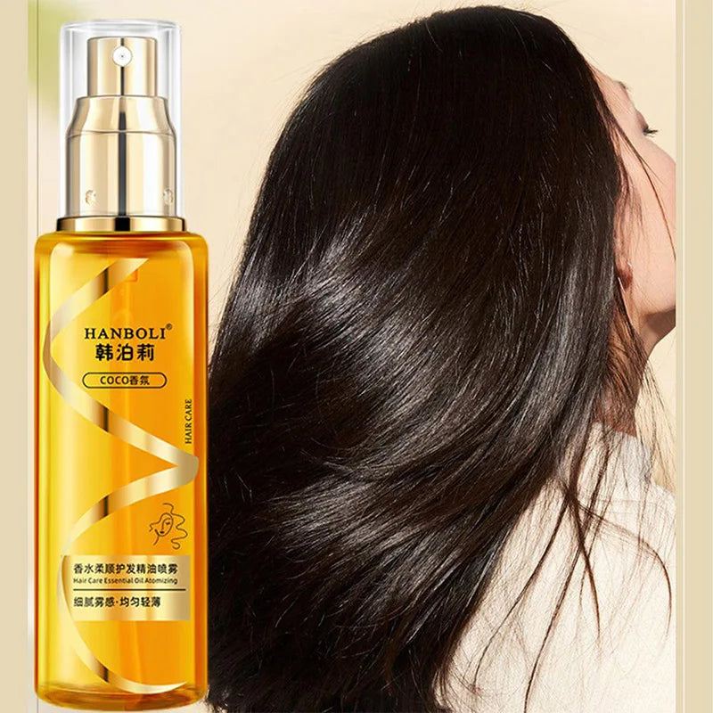 Aromatherapy Hair Oil Spray 100ml - Nourishing & Moisturizing Treatment for Soft, Healthy Hair