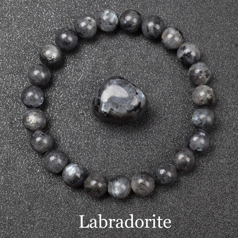 Golden Obsidian Beads Bracelet – Natural Energy Stone Jewelry for Protection & Strength