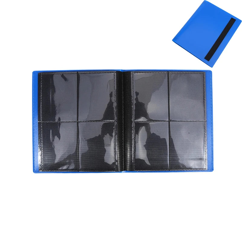 Trading Card Binder – 4/9/12 Pocket Portable Storage for Pokemon, Baseball & Sports Cards