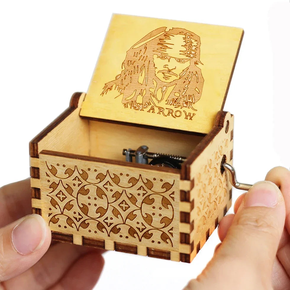 Jurassic Park Wooden Music Box – Gift Toy