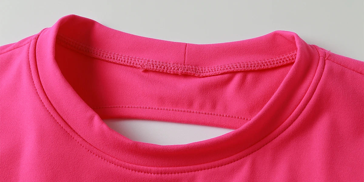 Women's Athletic Crop Top - Quick-Dry Backless Workout Top for Yoga, Gym & Fitness