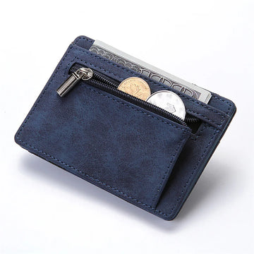 PU Leather Magic Wallet – Zipper Coin Pocket
