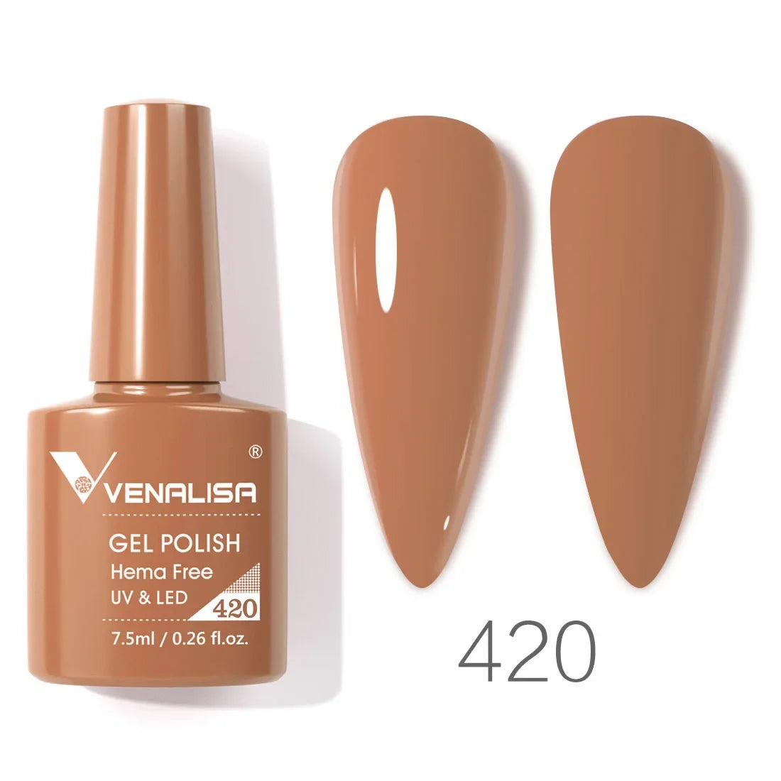 Full Coverage Gel Nail Polish – Semi-Permanent UV LED Gel for Salon & Home Use