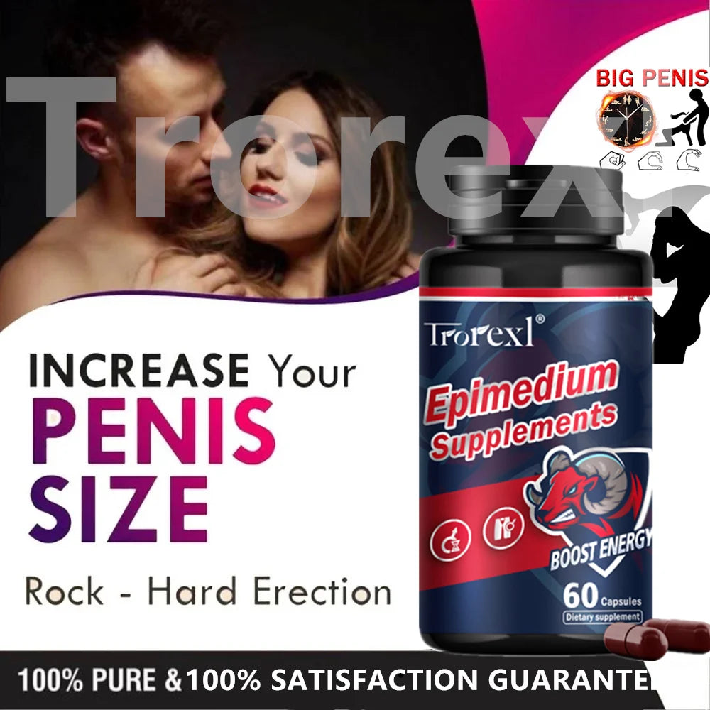 Epimedium Men's Performance Supplement - Endurance, Energy & Vitality Support