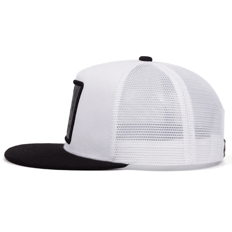 Playing Card Baseball Cap - Adjustable Snapback Trucker Hat for Fishing & Casual Wear