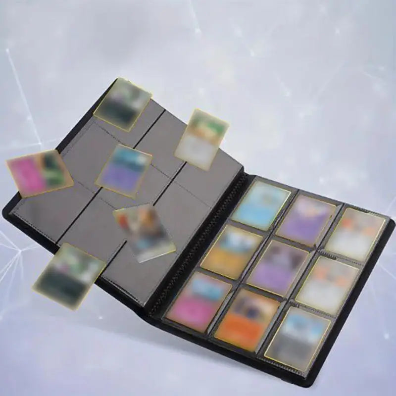 Trading Card Binder – 4/9/12 Pocket Portable Storage for Pokemon, Baseball & Sports Cards