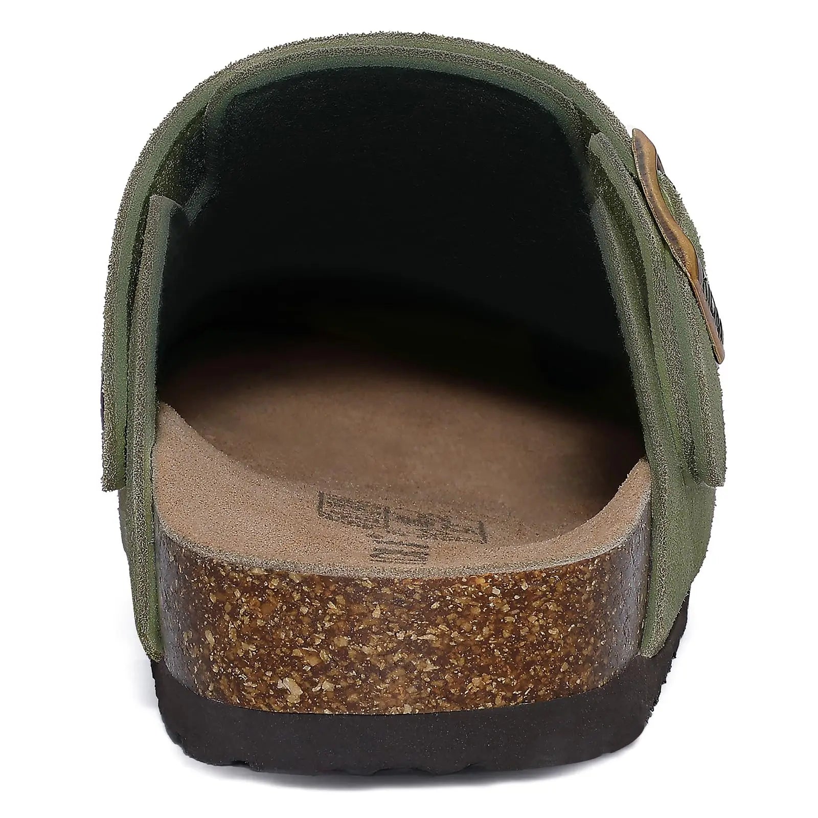 Asgard Women’s Leather Clogs – Soft Cork Mules with Adjustable Strap